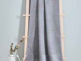 Полотенце махровое Vincenza, серое I