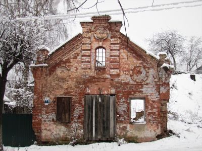 Лавка и каретный сарай, кон. XIX в.