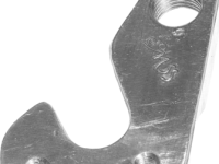 Держатель заднего переключателя &quot;петух&quot; Meta №226 фрезерованный (серебристый)