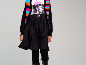 Кардиган трикотажный для девочек