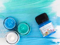 Акрил "Decola" 20 мл перламутровый Оранжевый