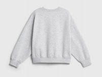 Свитшот с принтом для девочек, Серый