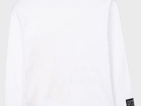 Фуфайка трикотажная для девочек (футболка с длинными рукавами)