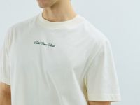 Футболка из хлопка с принтом, Белый