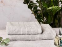 Полотенце махровое Jocelyn, серое