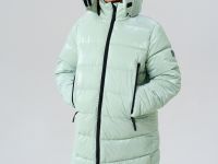 Пальто текстильное с полиуретановым покрытием для девочек