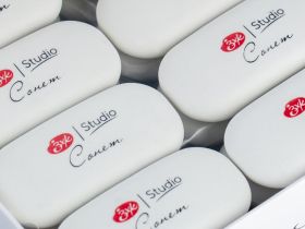 Ластик "Сонет" овальный для чернографитных карандашей