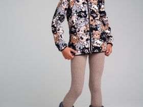 Куртка трикотажная для девочек