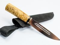 Нож Северный, сталь Х12МФ, карельская берёза