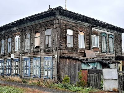 Здание, в котором размещался штаб партизан И.В. Громова