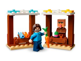 Minecraft 21273 Конструктор Нападение на деревню воздушных шаров Гаста