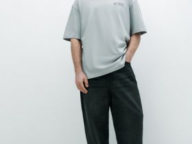 Футболка с фотопринтом, Серый