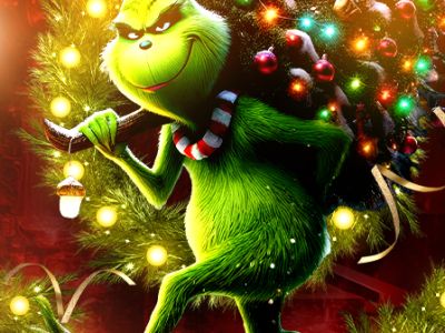 Детская дискотека. Рождественская охота на Гринча