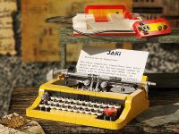 JK8216 Конструктор Печатная машинка