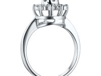 Классическое кольцо из белого золота э0912кц04202940_white