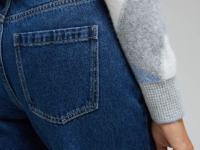 Джинсы wide leg