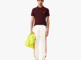 Мужское поло Lacoste L.12.12 приталенного кроя