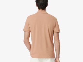 Мужское поло Lacoste из эластичного органического хлопка