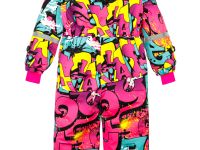 Комбинезон текстильный с полиуретановым покрытием для девочек