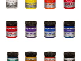 Набор гуаши Pinax 12 цв в банках 40 мл