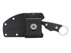 Нож с фиксированным клинком Ruike FS68-B, сталь 14C28N, рукоять G10, черный