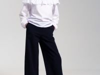 Брюки текстильные для девочек