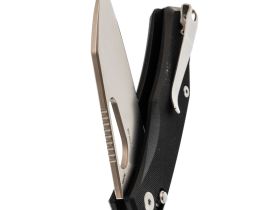 Складной нож SRM Cub 261M-GB, сталь 154CM, рукоять G10, черный