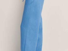 Брюки изо льна на резинке