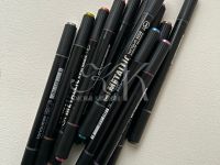 Набор маркеров акриловые металлик, двусторонние Languo, 12 цвета