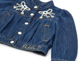 Куртка джинсовая для маленькой девочки