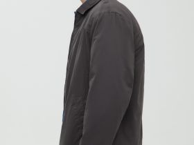 Ветровка из хлопка с отложным воротником