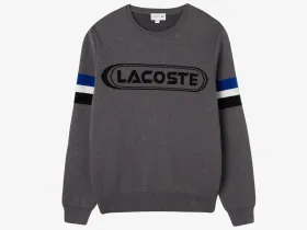 Мужской свитер Lacoste из смеси хлопка и вискозы