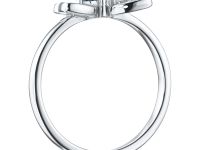 Классическое кольцо из белого золота э0912кц06220002_blue