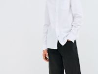 Рубашка из хлопка для мальчиков, Белый