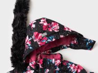 Комплект текстильный с полиуретановым покрытием для девочек: куртка, полукомбинезон