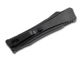 Автоматический фронтальный выкидной нож Boker Lhotak Falcon 2, сталь D2, рукоять алюминий