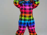 Комбинезон текстильный с полиуретановым покрытием для девочек