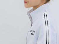 Толстовка на молнии для девочек, Белый