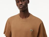 Мужская хлопковая футболка Lacoste с коротким рукавом