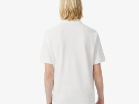Мужская рубашка-поло Lacoste свободного кроя из плотного хлопка