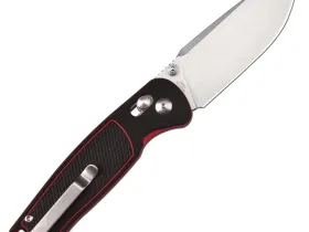 Складной нож CJRB Shale, сталь AR-RPM9, рукоять G-10 красно-черная