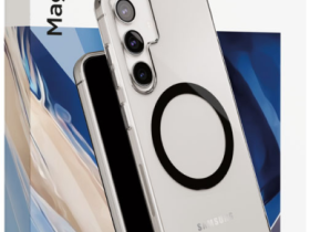 Клип-кейс VLP PuroMagSafe для Samsung Galaxy S24+ Прозрачный