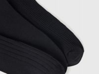 Длинные носки, 3 пары, Черный