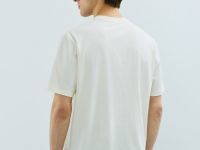 Футболка из хлопка с фотопринтом, Белый