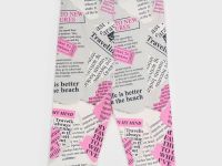 Брюки трикотажные для девочек (легинсы укороченные)