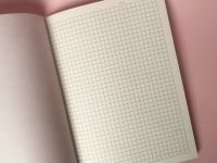 Тетрадь в точку Hedgehog 90 г,золотое тиснение, бумага слоновая кость, сшивка