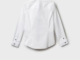 Рубашка текстильная для мальчиков (slim fit)