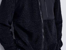 Меховая толстовка на молнии