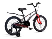 Детский велосипед Maxiscoo Air Стандарт 18, год 2025, цвет Серый