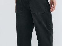 Свободные джинсы Багги, Серый